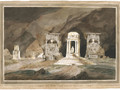 Гатфильд Г.
Эскиз театральной декорации. Руины старого кладбища
Москва. 1790