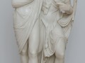 Вакх и Ариадна.
Италия. Вторая половина XVIII века. 
Мрамор. 
76х39х33 см