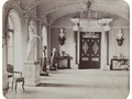 Фт-192/17 Останкинский дворец. Скульптура Екатерины II в интерьере Проходной к Египетскому павильону. 1868-1870